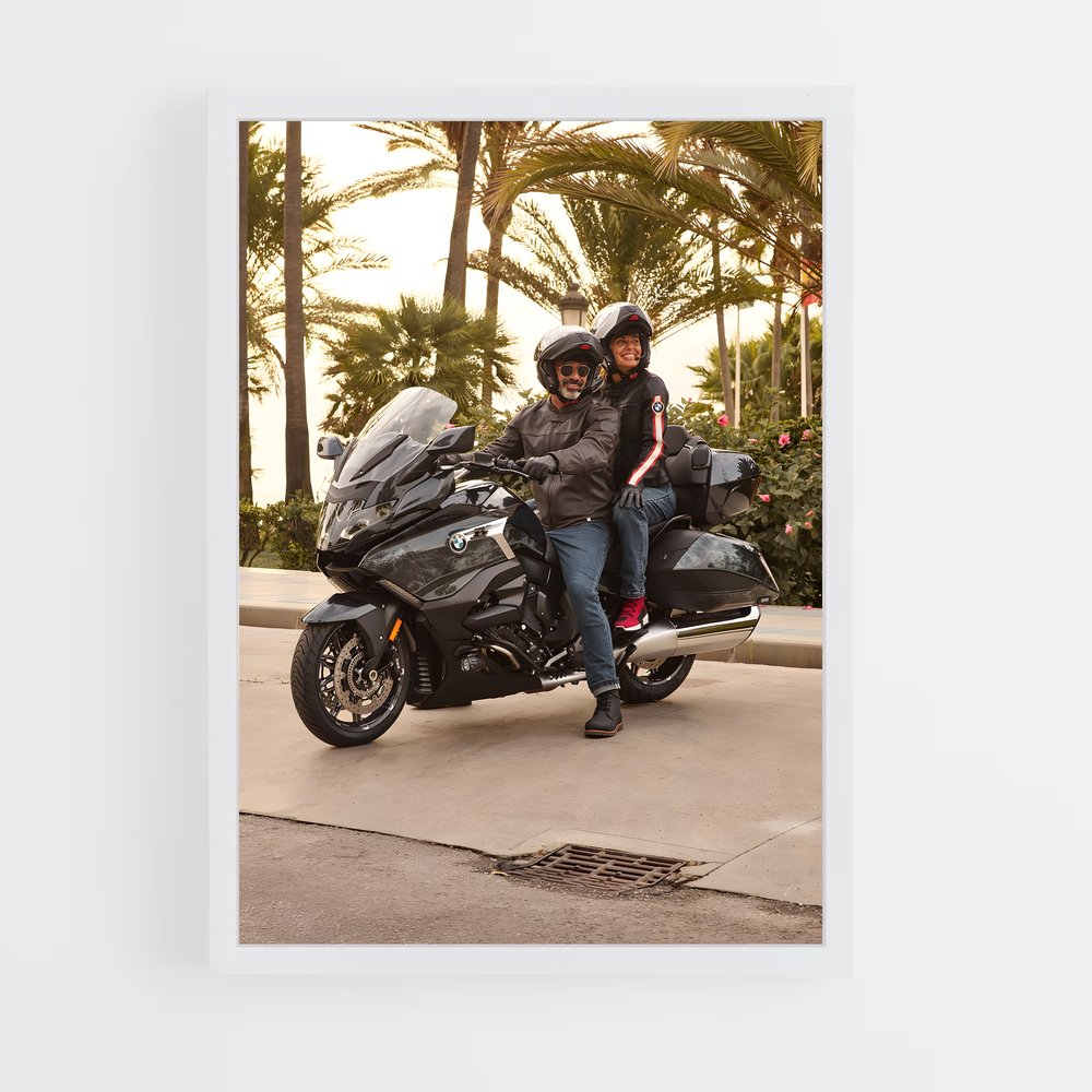 Poster K 1600 GTL Éblouissant – affiche BMW Motorrad (vue 3)